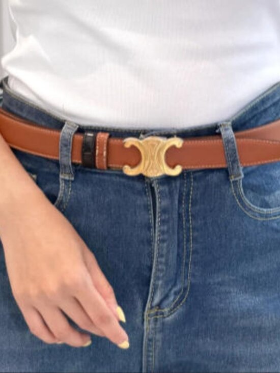 Celine Double-Sided Reversible Belt 95cm – With Original Box